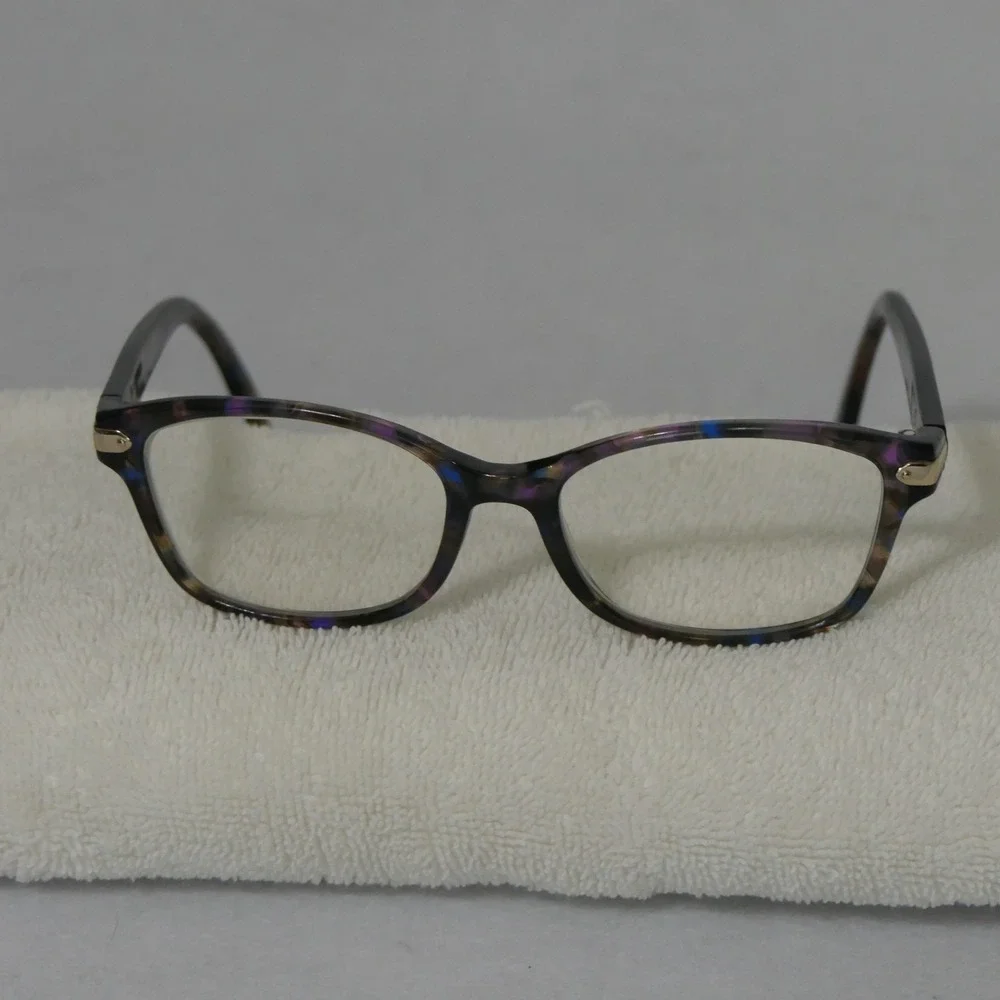 Coach Eyeglasses Frame HC6065-5288 Women's Confetti Purple Full Rim 51-17 135